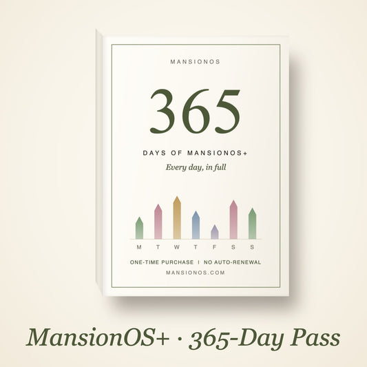 MansionOS+ 365-Day Pass